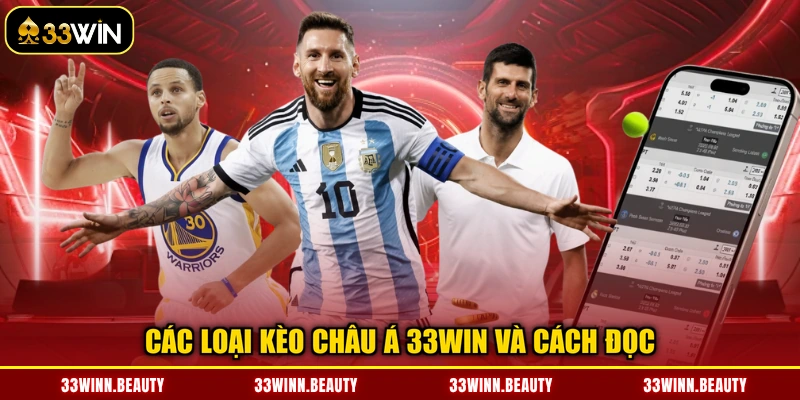Các loại kèo châu Á 33WIN và cách đọc