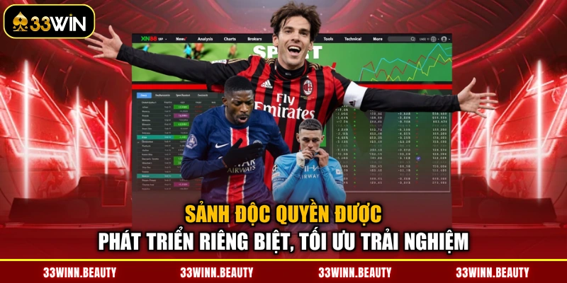 Sảnh độc quyền được phát triển riêng biệt, tối ưu trải nghiệm