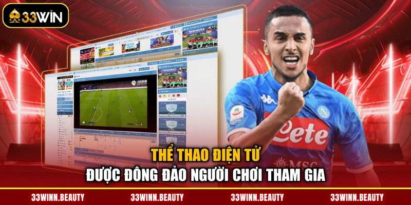 Thể thao điện tử được đông đảo người chơi tham gia